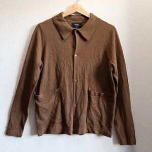 RUDIE LONDON Brown Cardigan Sweater